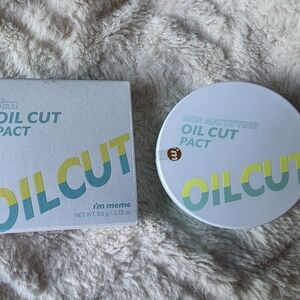 NEW Im Meme I'm Oil Cut Pact Pressed Setting Powder 4 Blur K-Beauty SEALED
